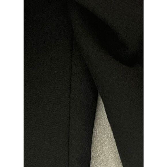ANN TAYLOR|MID RISE ANKLE BI-STRETCH PANTS BLACK BUTTON DETAIL‎ SIZE 4 - Picture 6 of 6